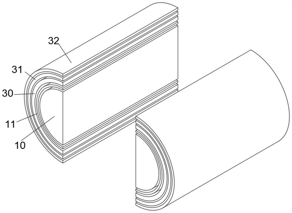 Pressure sensor based on heterogeneous optical fibers