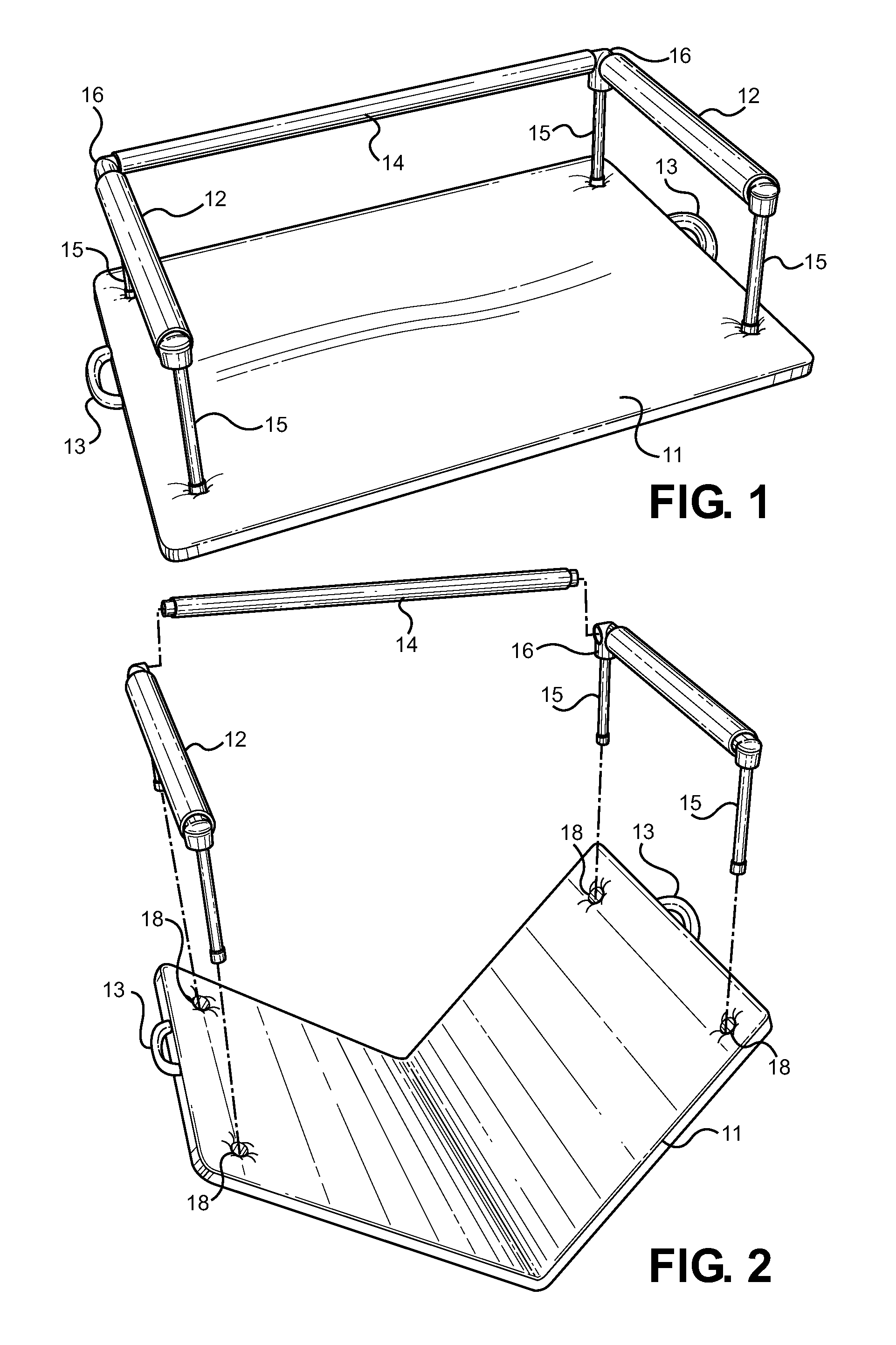 Portable walking trainer device for children