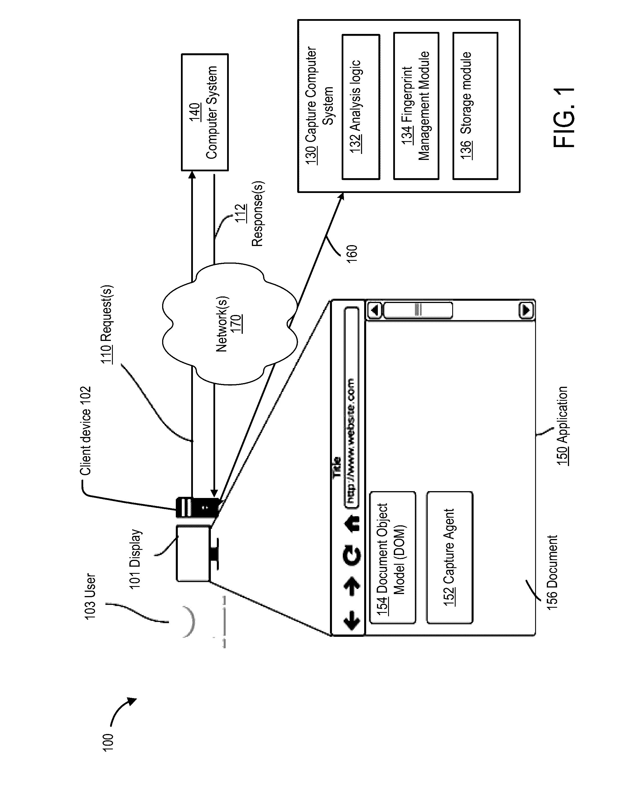 Document capture using client-based delta encoding with server