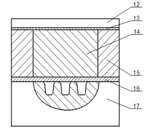 Laser shock high molecular polymer indirect micro-forming method and dedicated device thereof