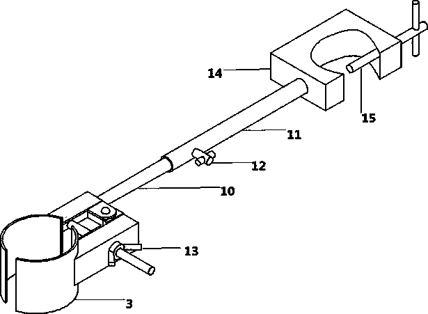 Closed safe and continuous type sodium combustion reaction demonstrative experiment device