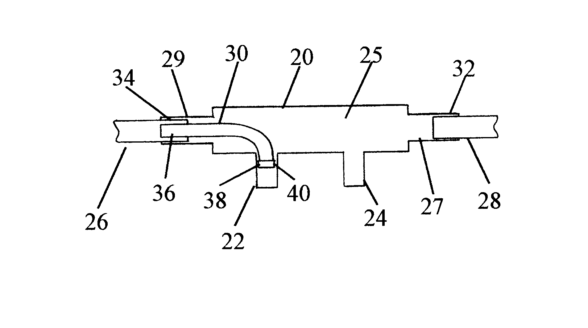 Cannula for the separation of inhaled and exhaled gases