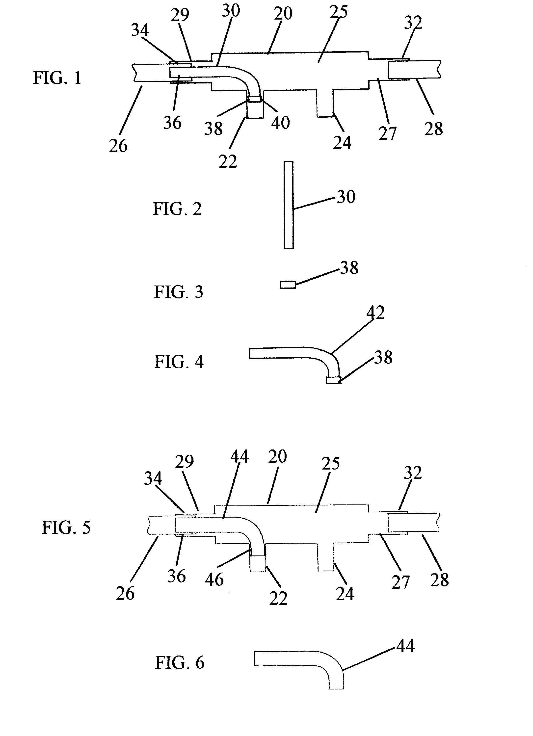 Cannula for the separation of inhaled and exhaled gases