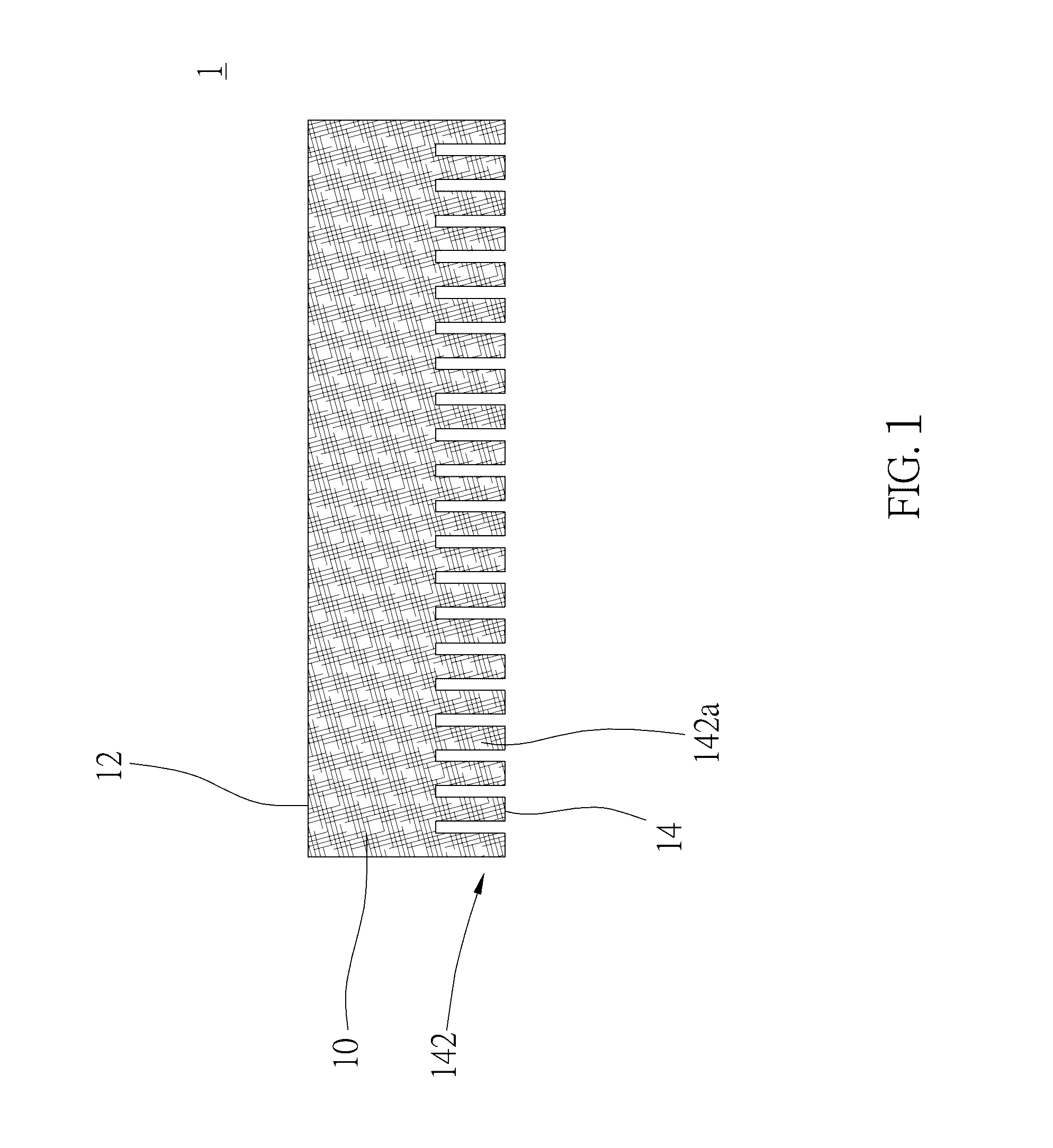 Nanostructured chip and method of producing the same