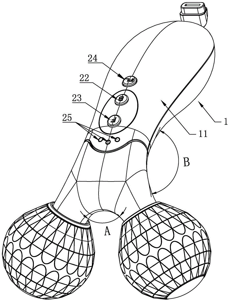 A multifunctional massager