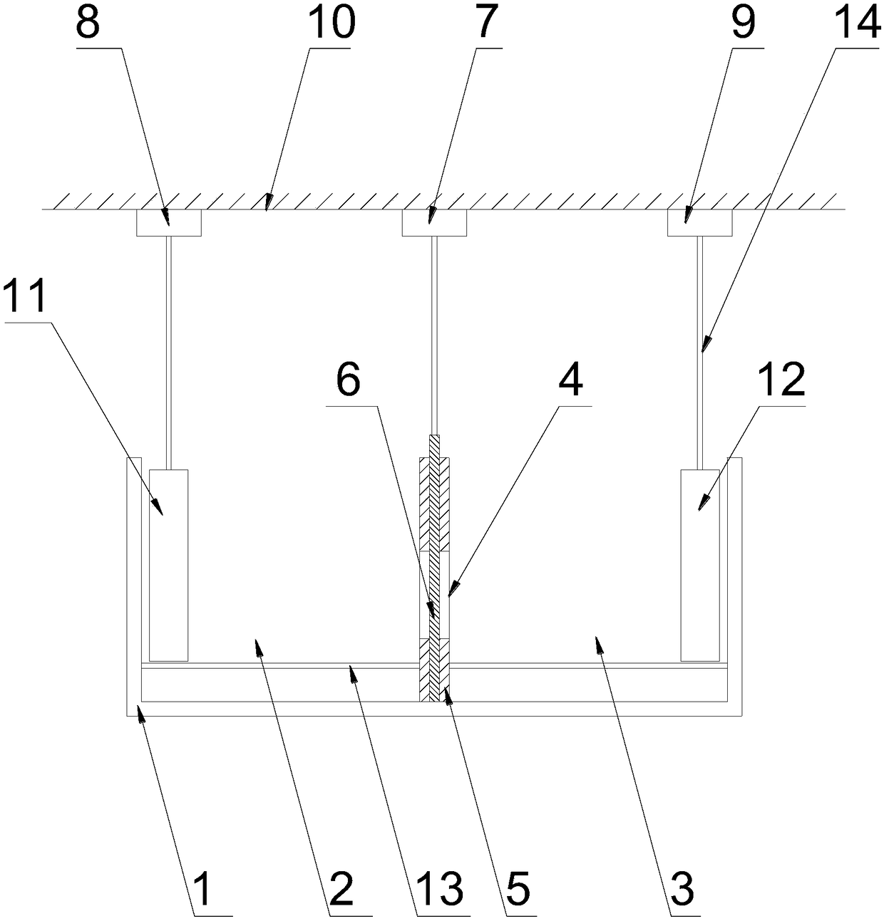 High-efficiency water-changing fry breeding pool