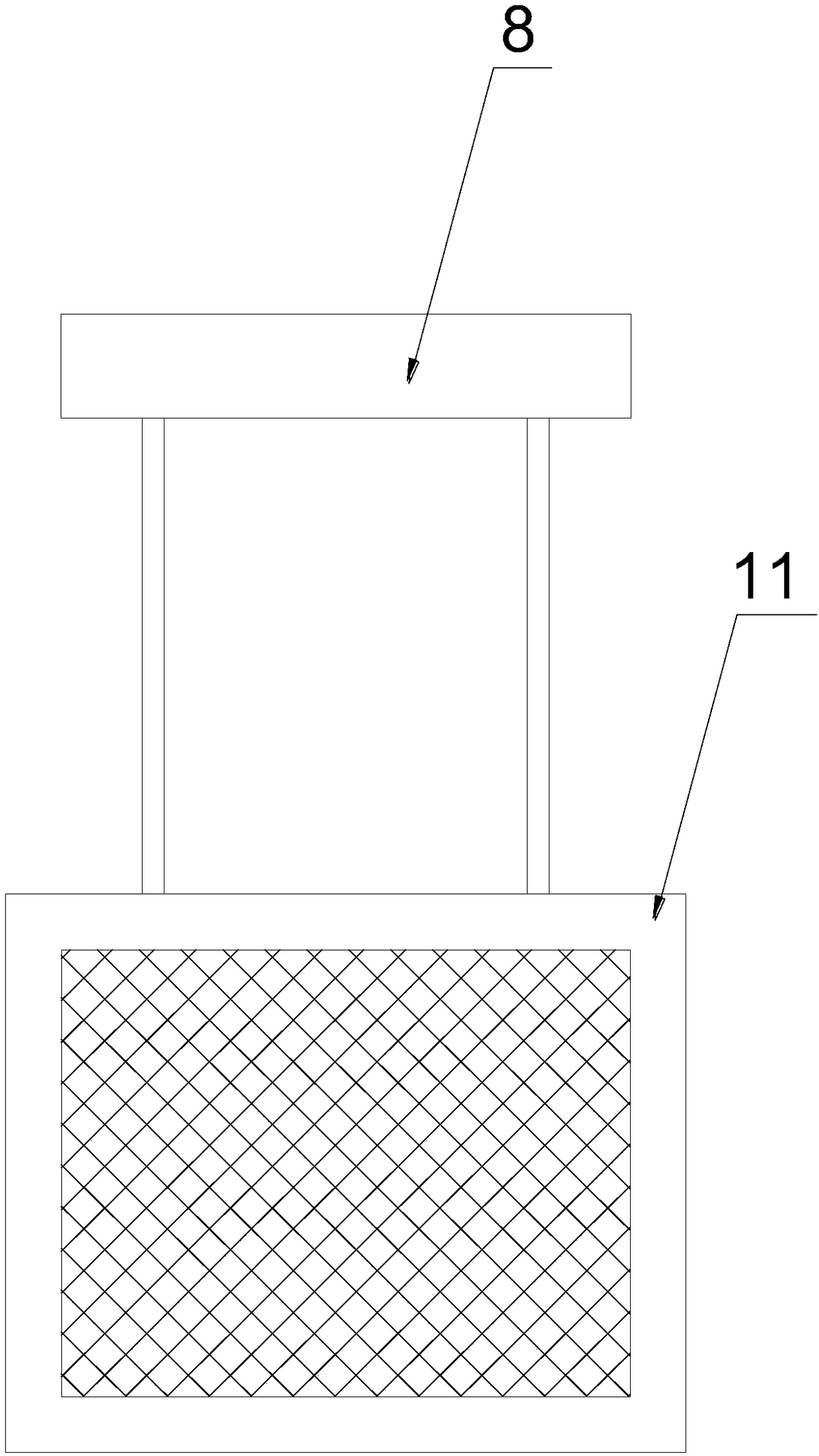 High-efficiency water-changing fry breeding pool