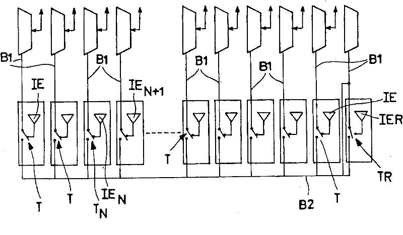 Method and system for the protection of an electric line for railway signals