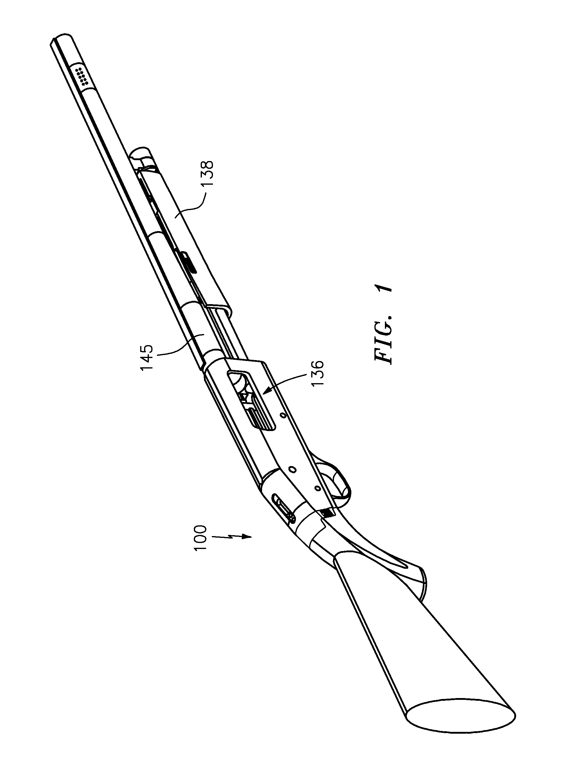 Firearms for launching electrified projectiles