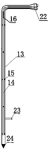 Ascending pipe waste heat insertion-type temperature control thermal expansion decoking heat pipe guiding-out method and device