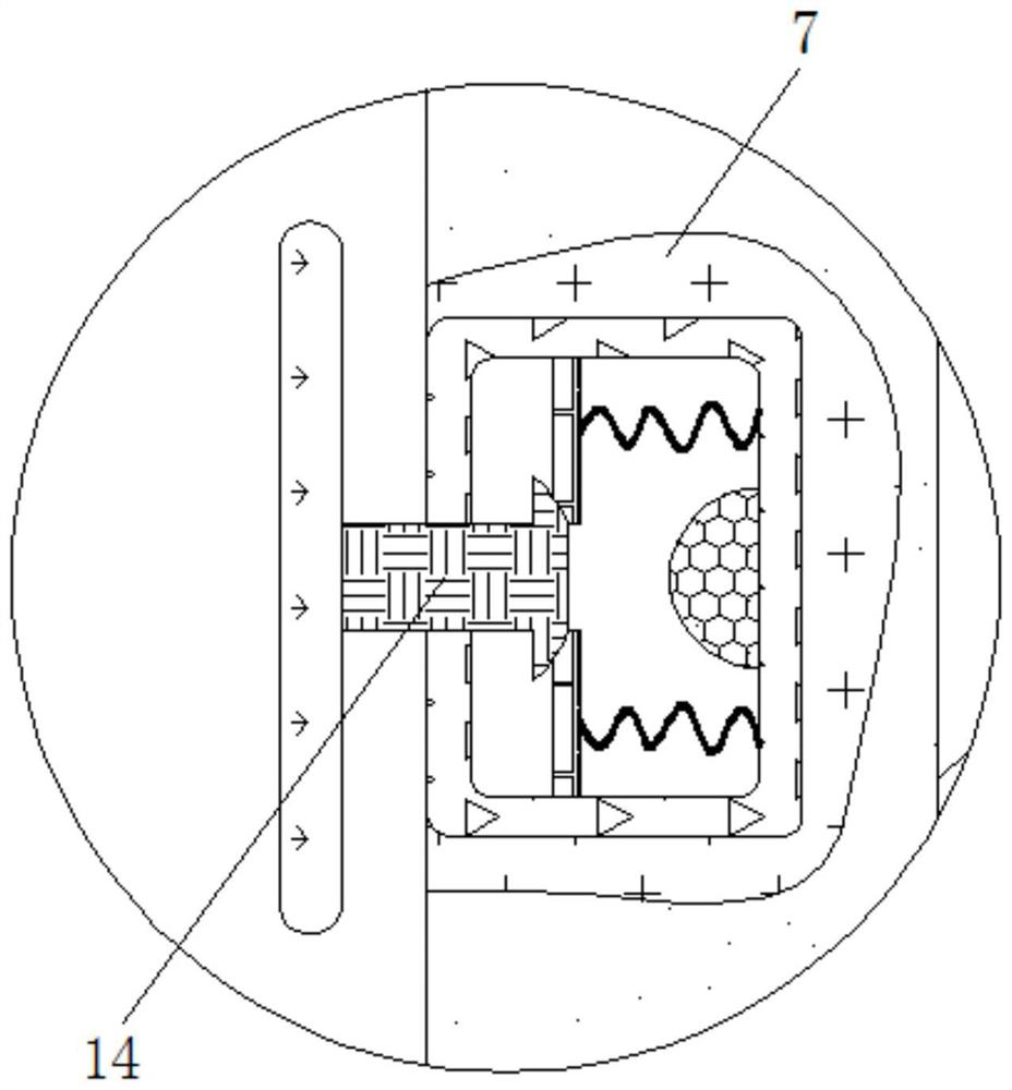 Intelligent surface auxiliary cleaning device for metal part machining