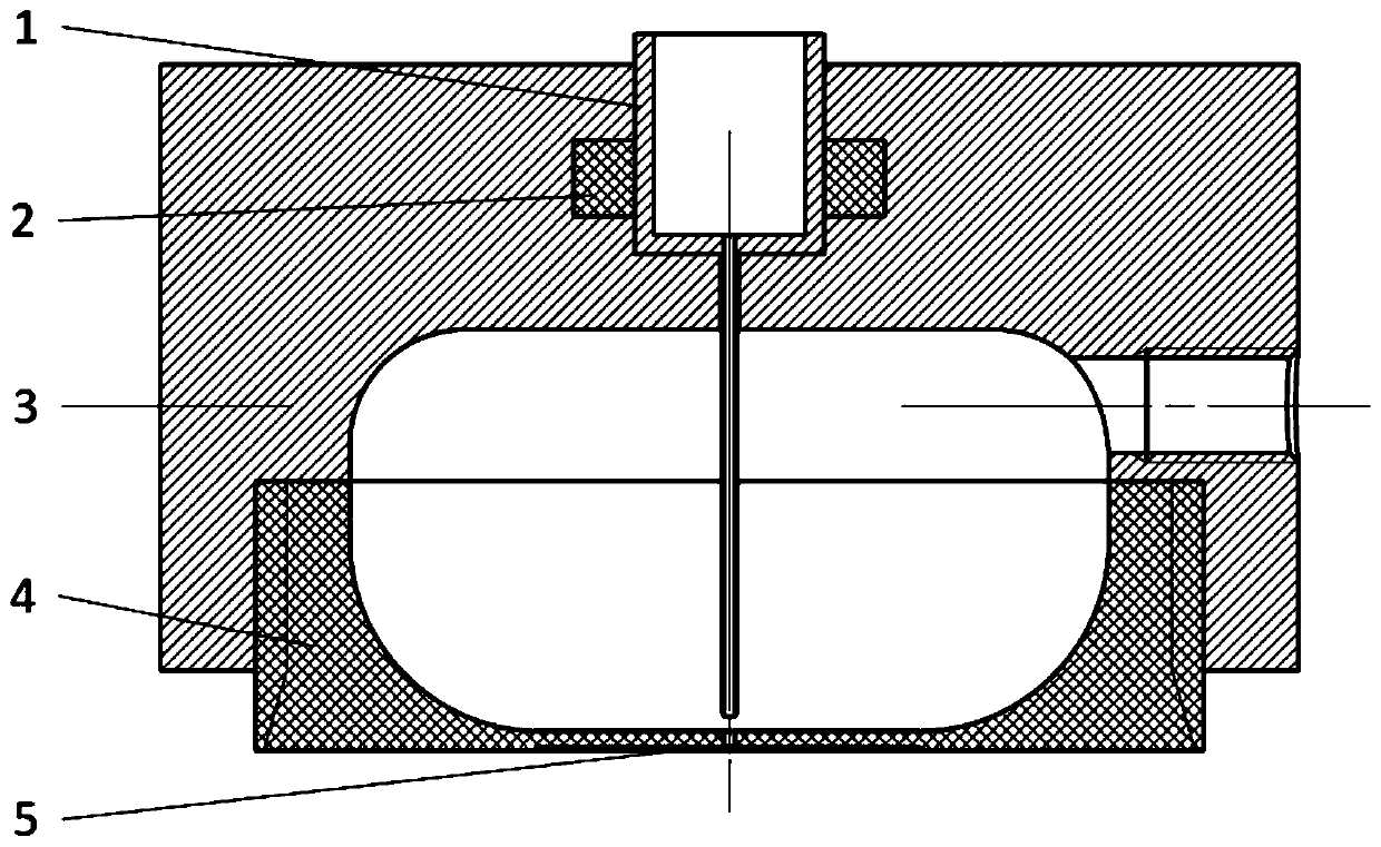 Electrofluid jet printing method and device controlled by electric field-flow field mixing