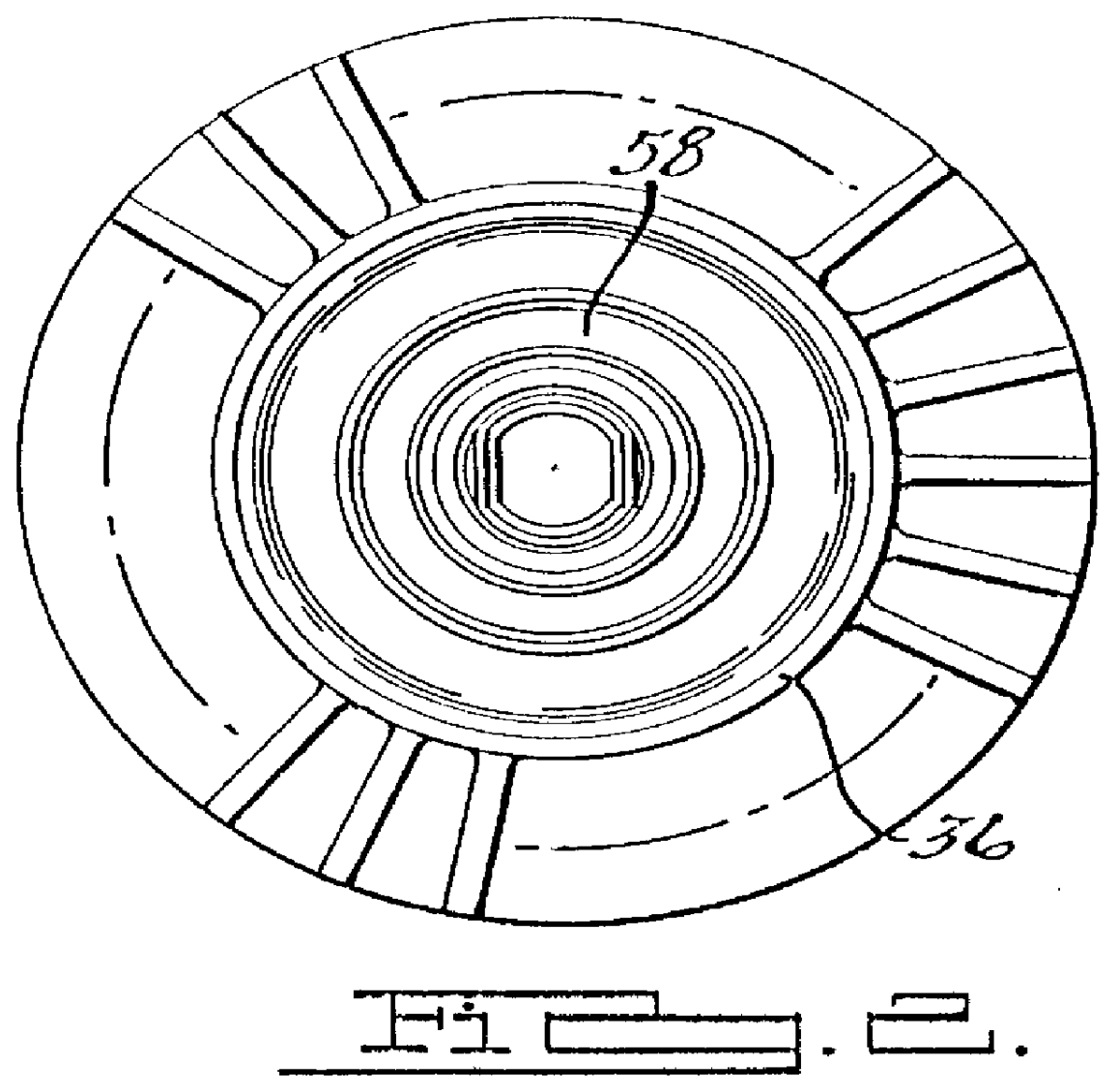 Unitized seal impeller thrust system