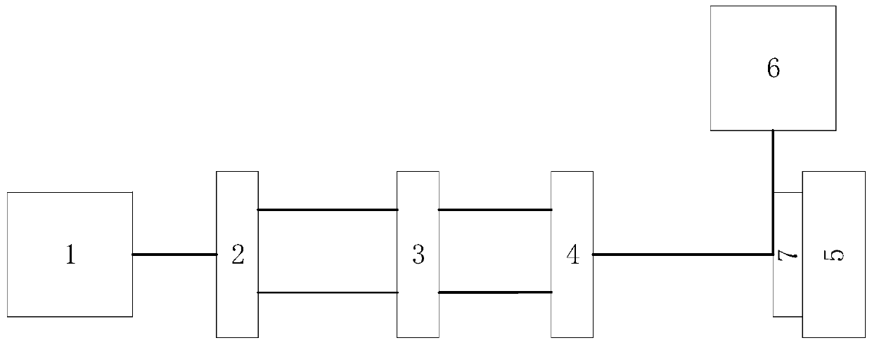 Non-standard-sample calibration method adopting femtosecond plasma channel breakdown spectroscopy