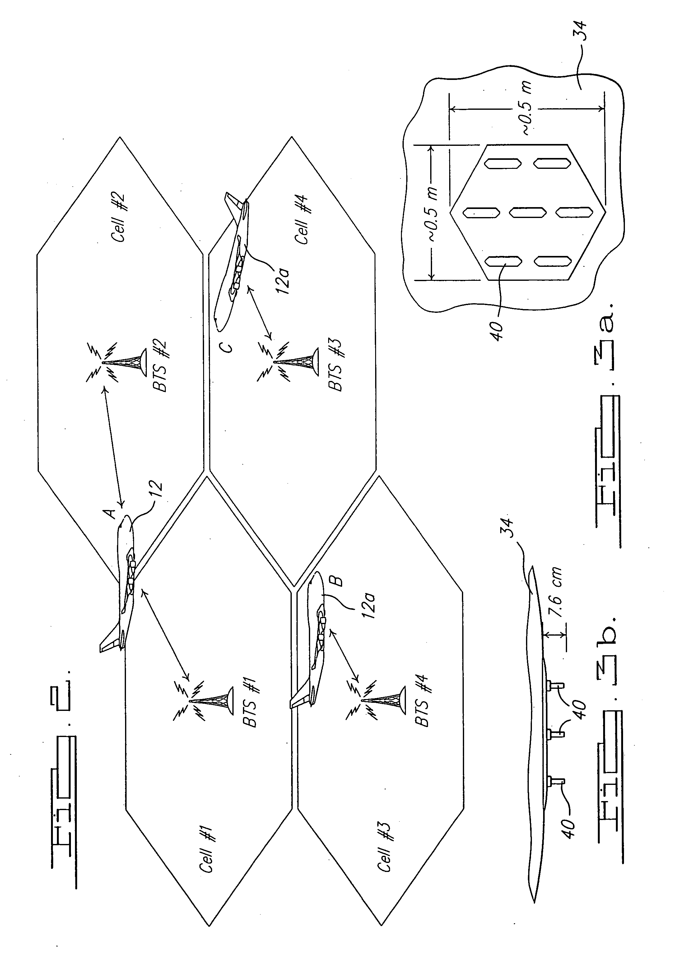 Soft handoff method and apparatus for mobile vehicles using directional antennas