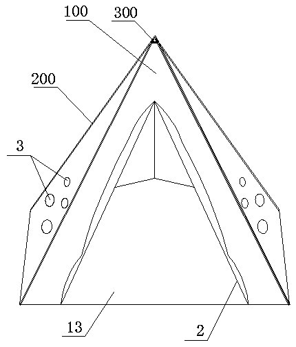 Indoor child shooting tent