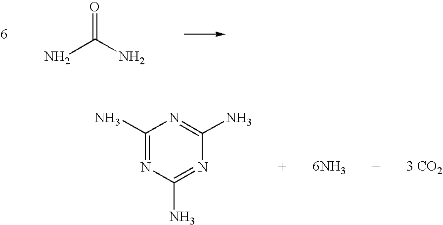 Method for producing melamine with heat recovery