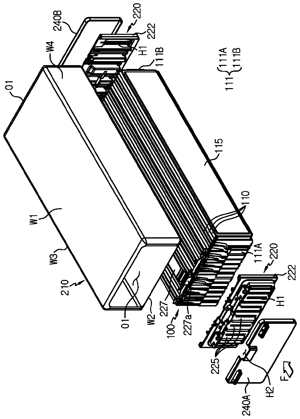 Battery module including heat shrinkable tube