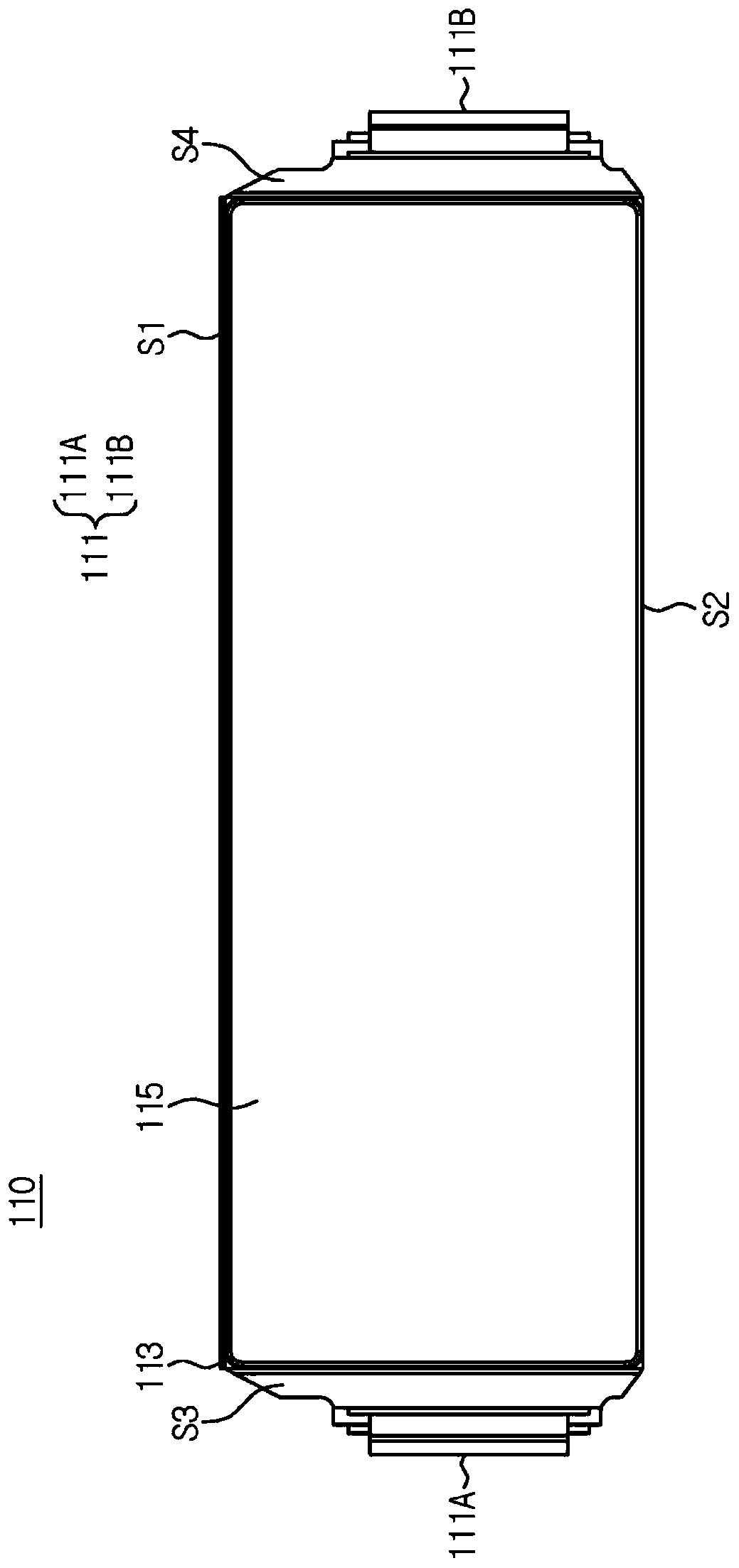 Battery module including heat shrinkable tube