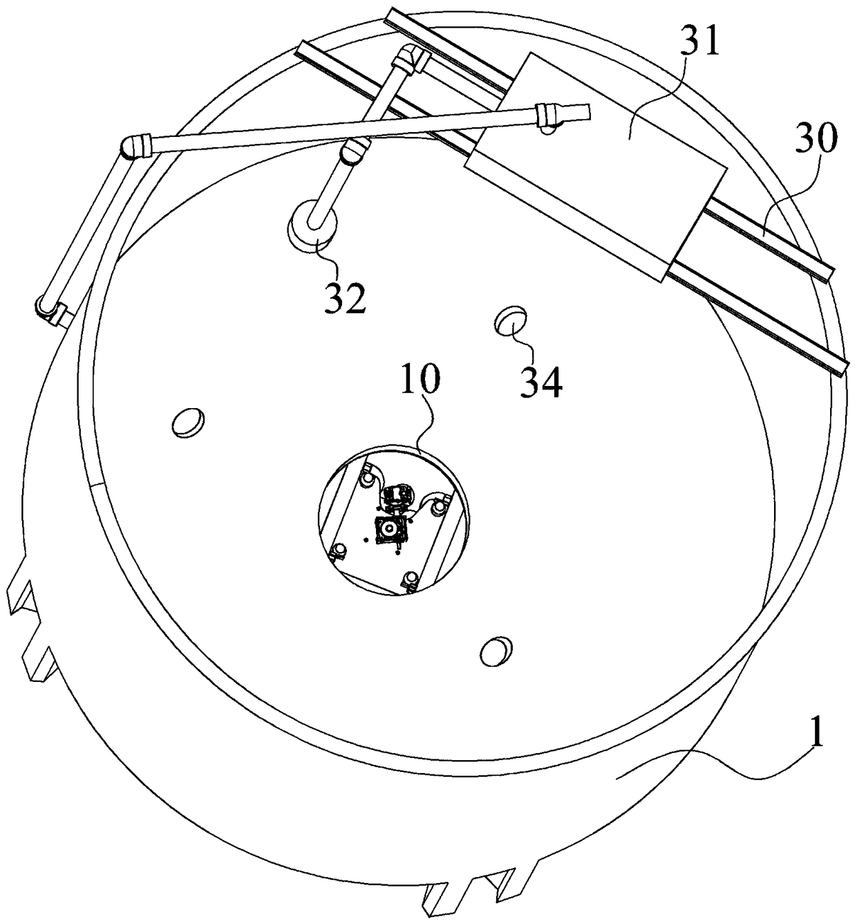 Full-automatic pickling tank