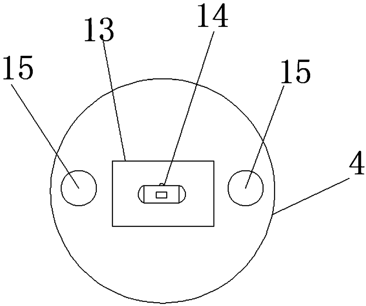 Omeprazole sodium mixing device