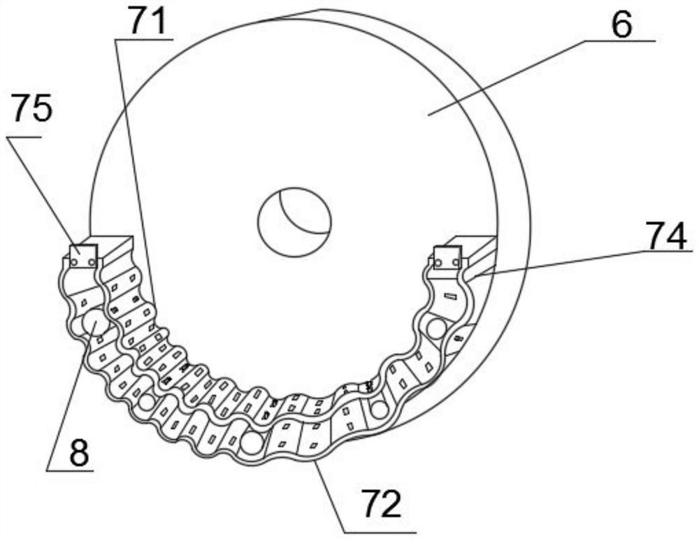 Auxiliary device for adjusting the force of jacking pipe