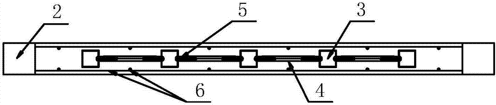 Concrete filled steel tube row column shear wall with structural steel support and manufacturing method thereof