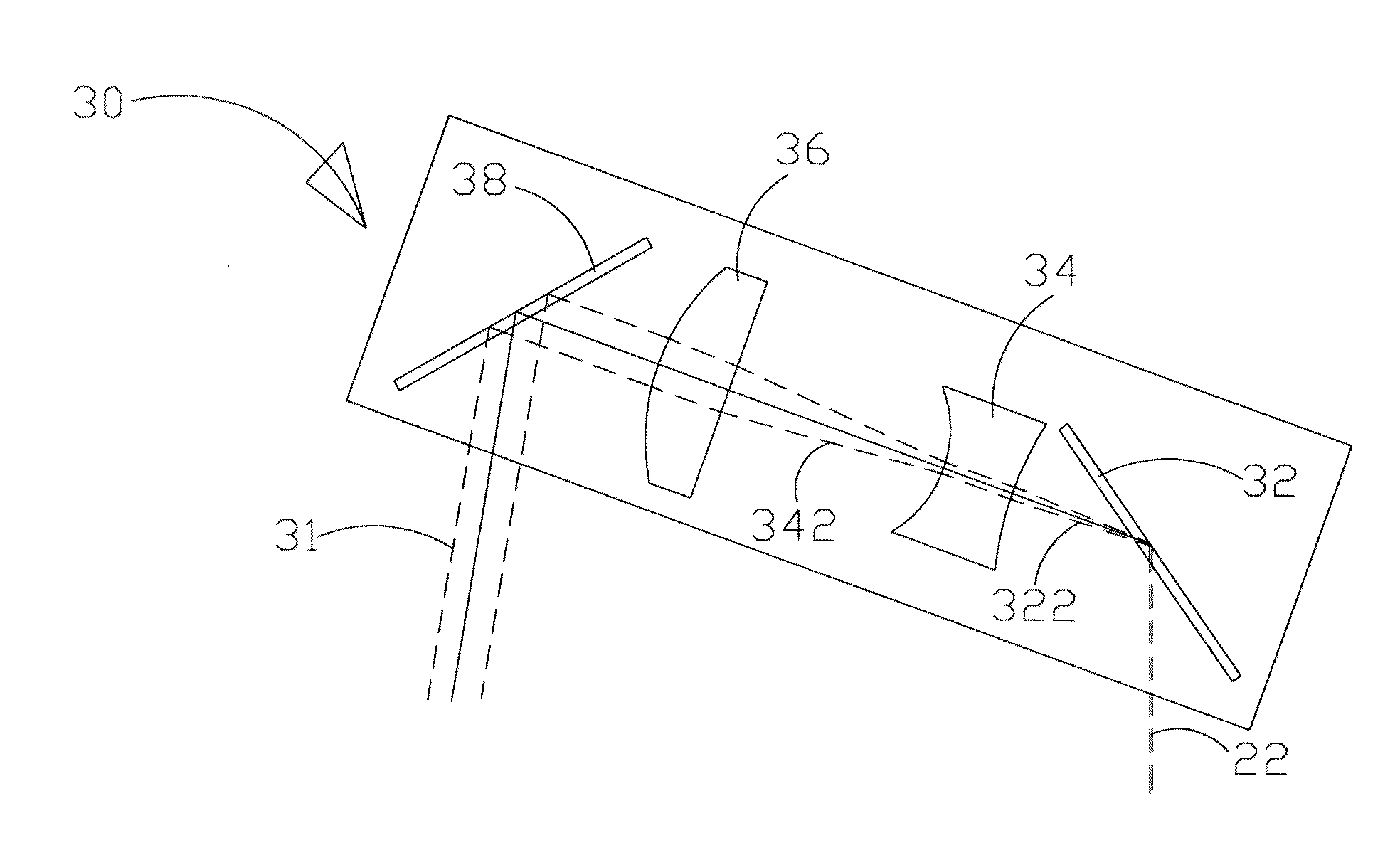 Optical digital display apparatus