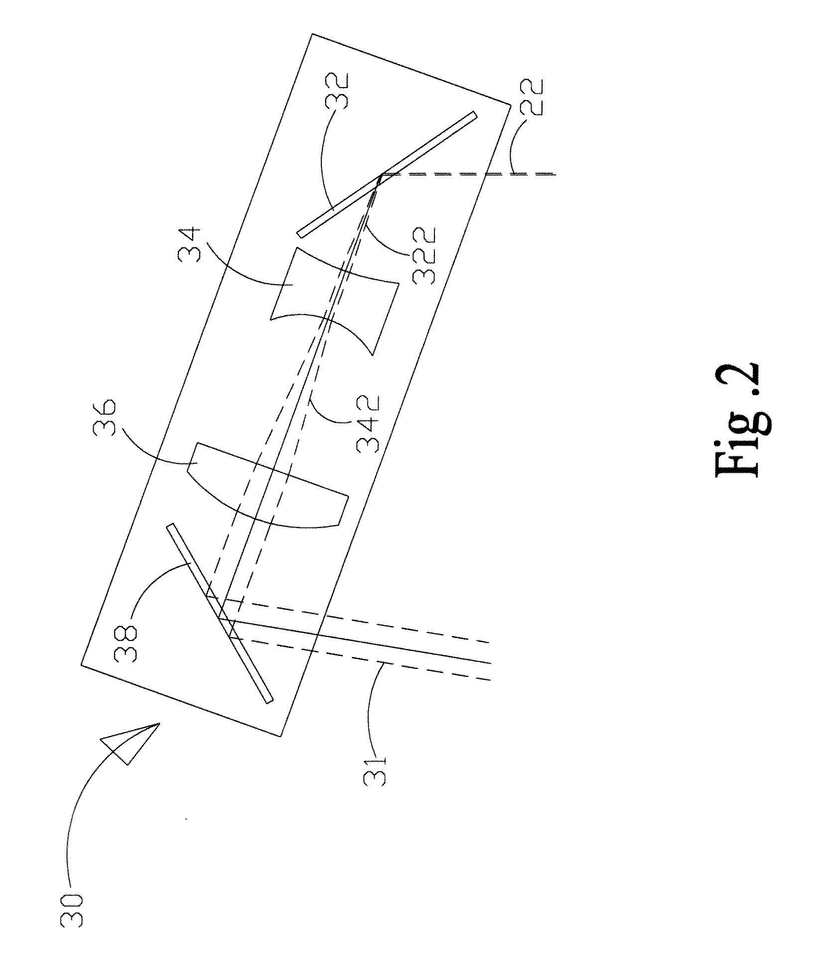 Optical digital display apparatus