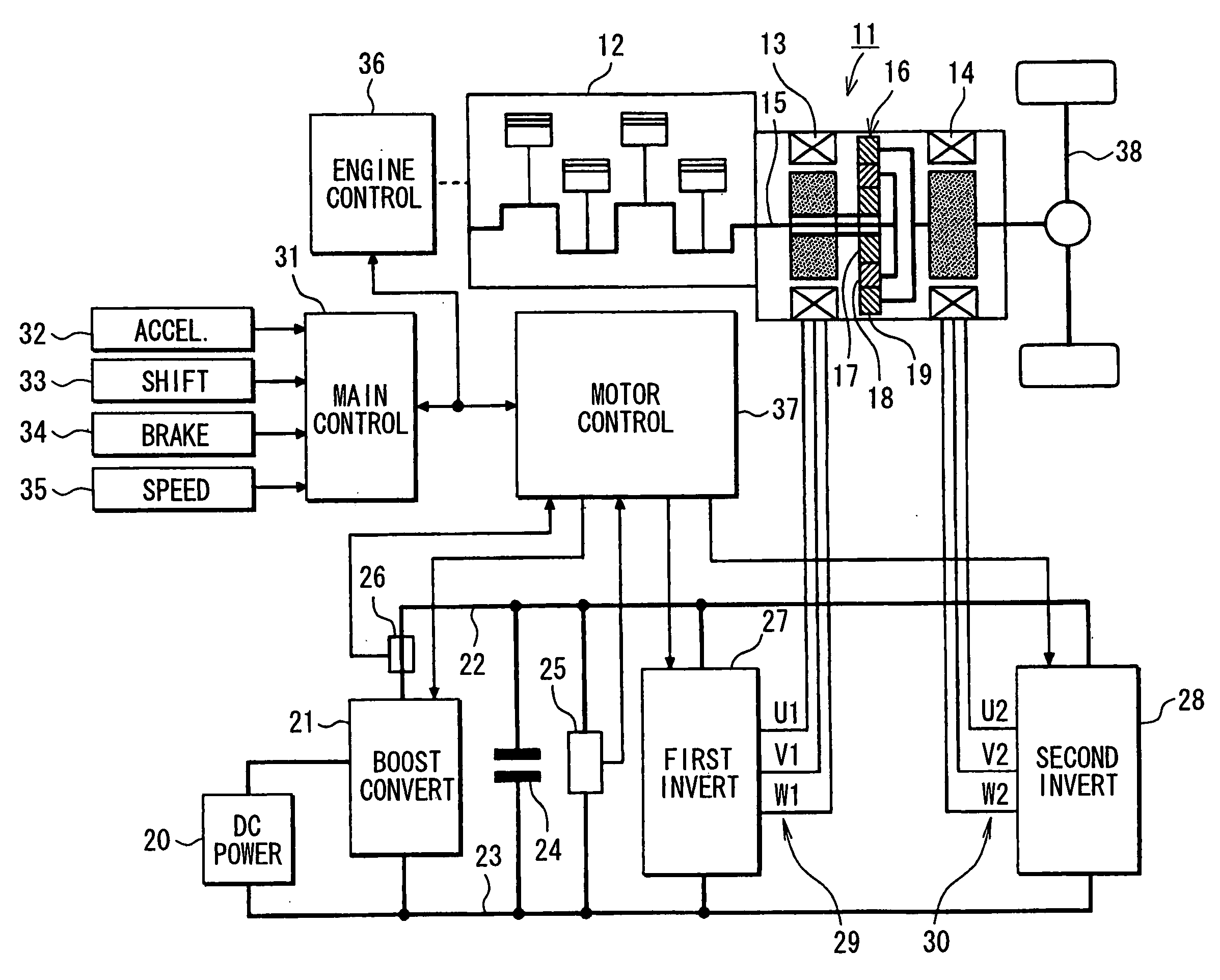 Control apparatus for electric vehicles