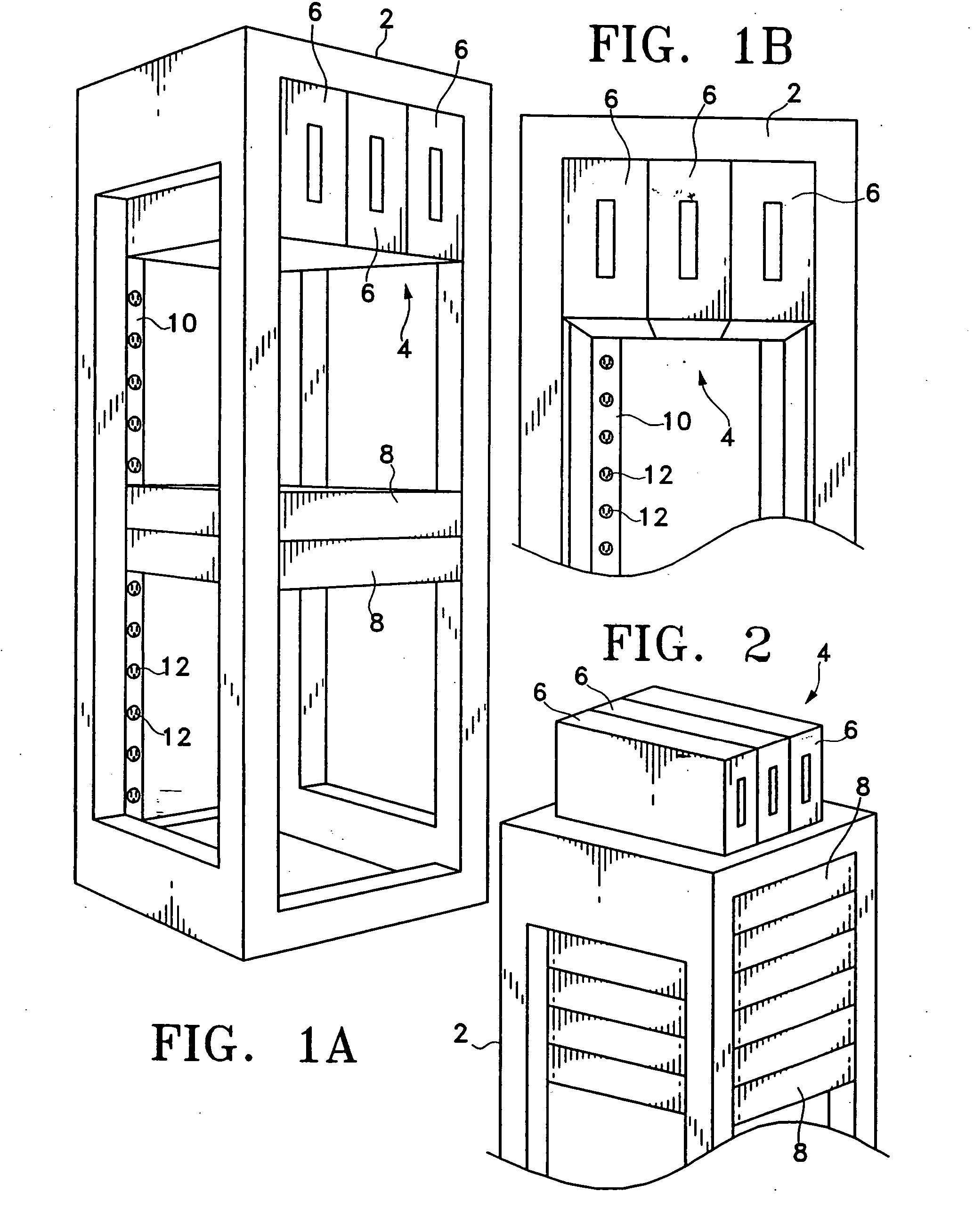 Computer rack with power distribution system