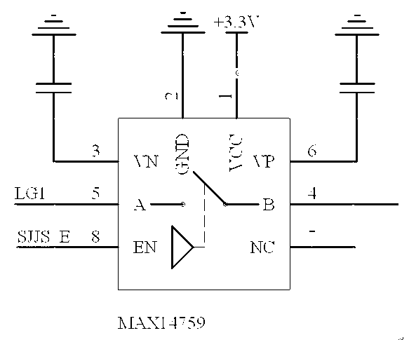 On-line detection device for digital electronic detonators and method thereof