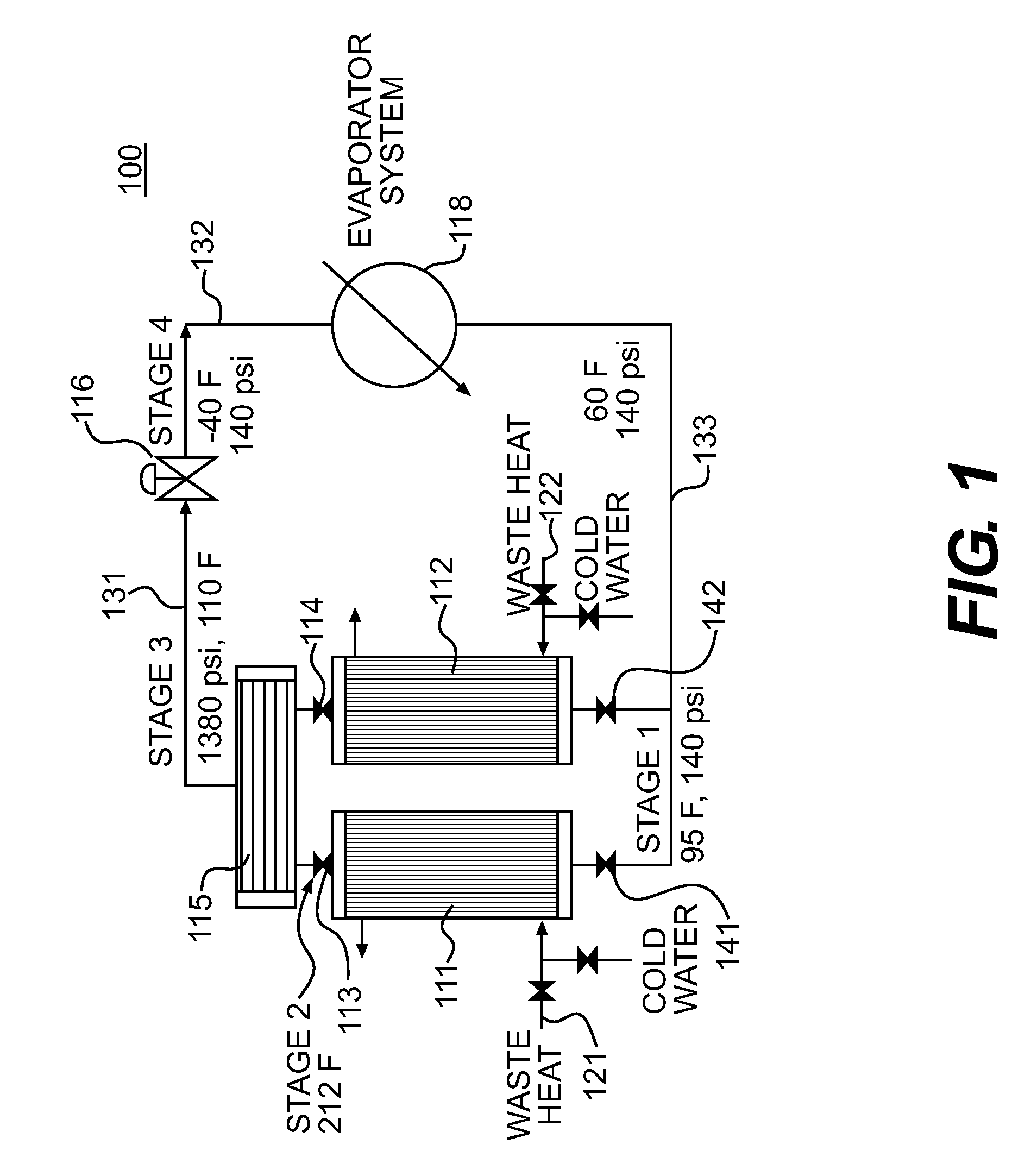 System using unutilized heat for cooling and/or power generation