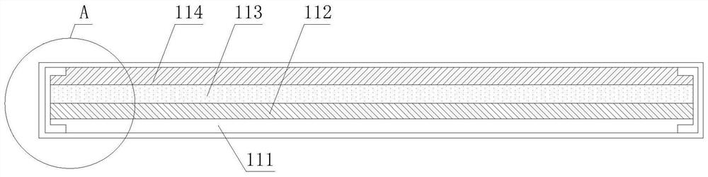 Solid wood floor capable of preventing corners from tilting and production process thereof