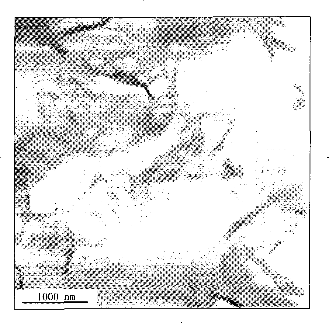 Ultraviolet curing acrylic ester/modified montmorillonite nano composite material and preparation thereof