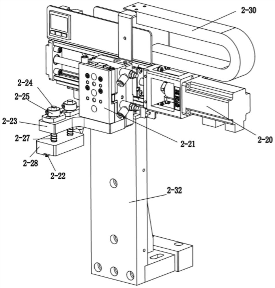 Full-automatic laser paint stripping and identifying all-in-one machine