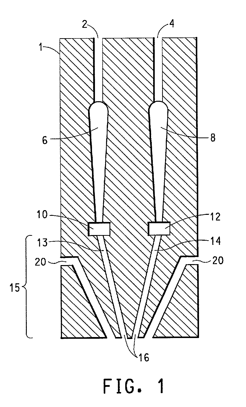 Process and apparatus for making multi-layered, multi-component filaments