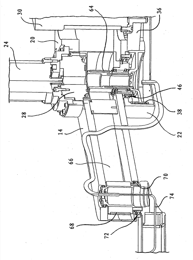 Joint arm robot with U shaped base