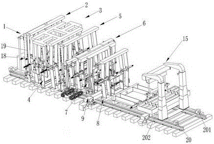 Small railway maintenance machine with shape recognition function