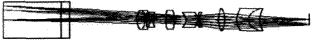 Wake flow bubble detection optical system