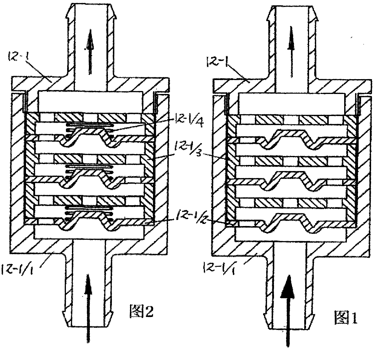 Electric water heater with pressure reducing valve