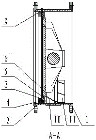 An anti-lock high temperature sealing butterfly valve