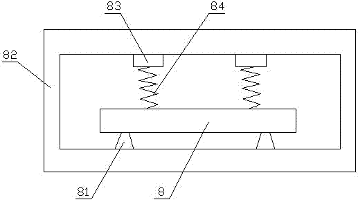 In-massif large scale pressure test equipment and test method thereof