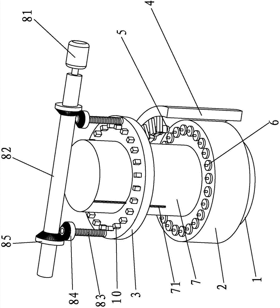 Large rotary disc stone processing equipment