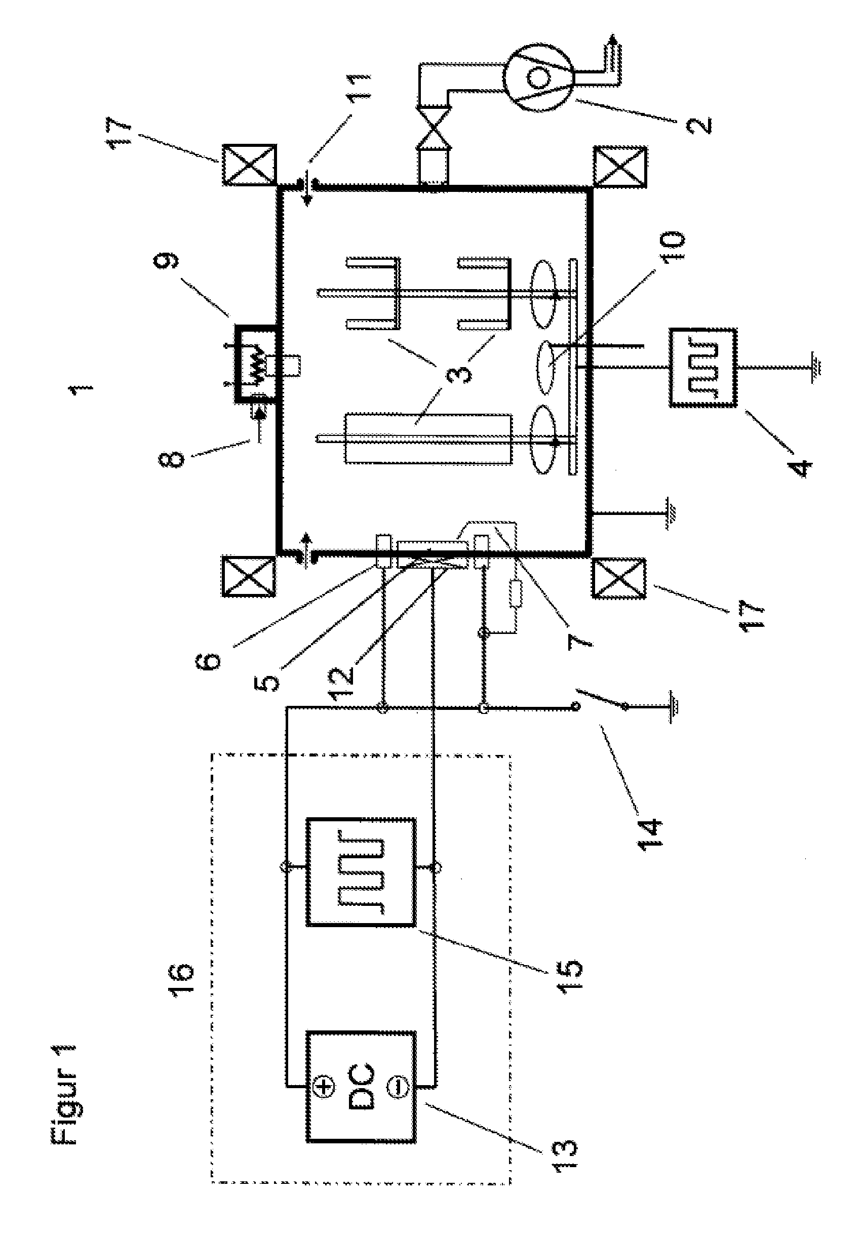 Method for depositing electrically insulating layers