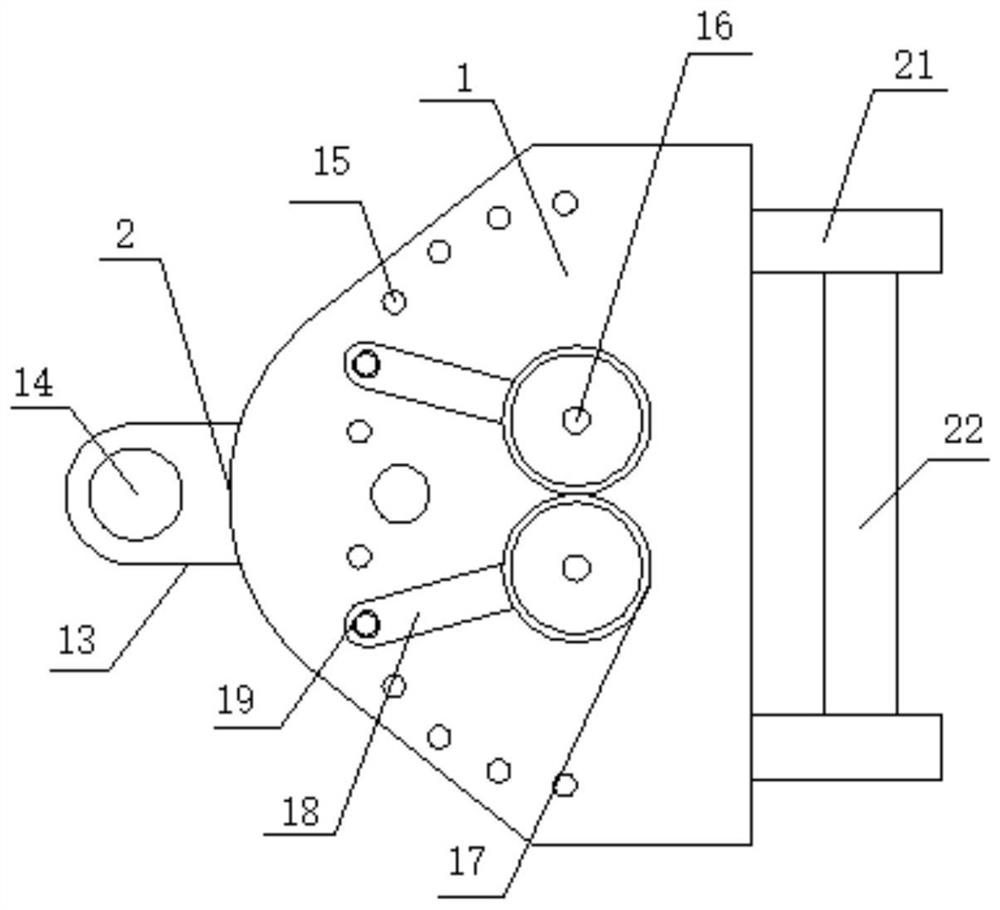 Traction mechanism for trailer