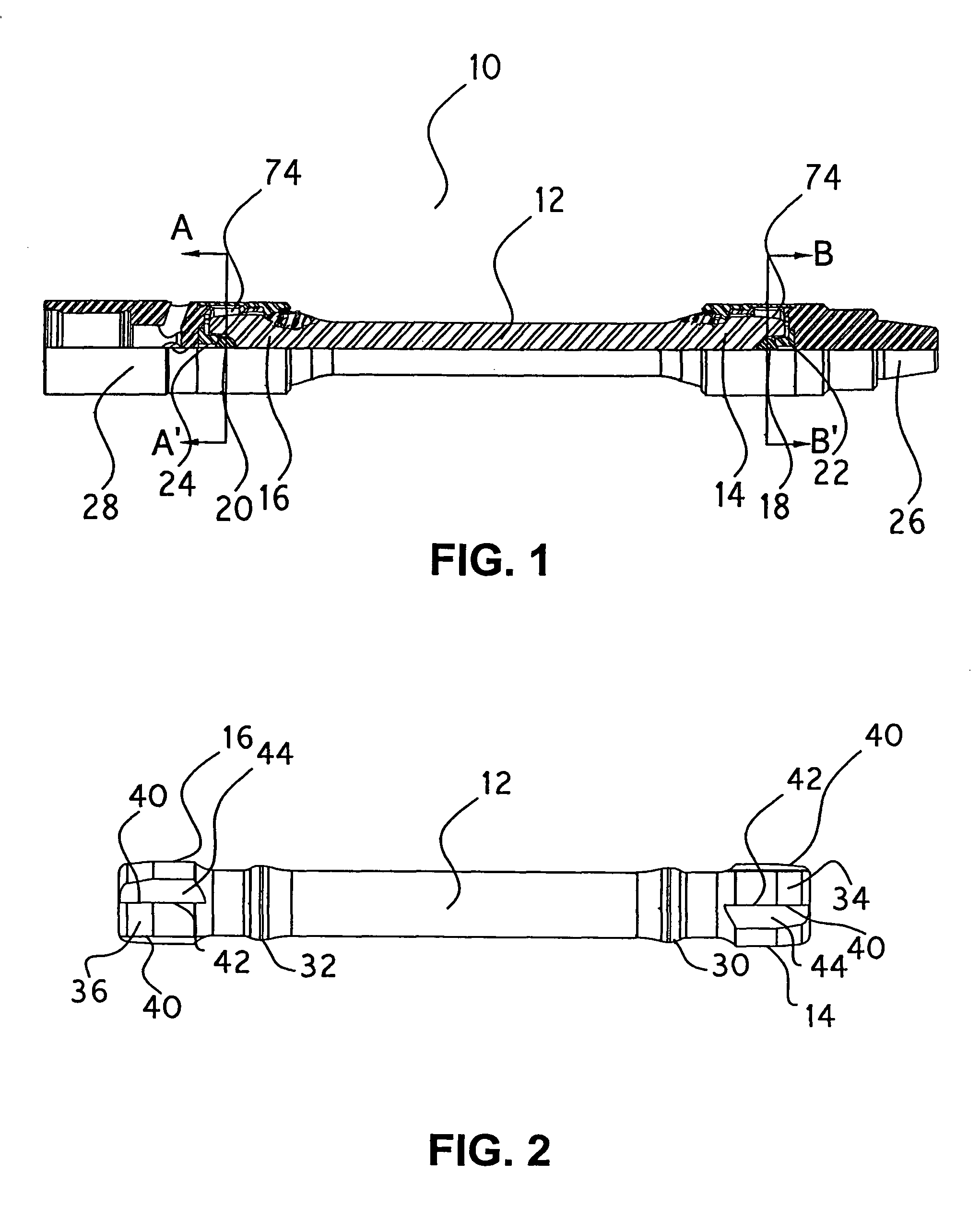 Power transmission line section