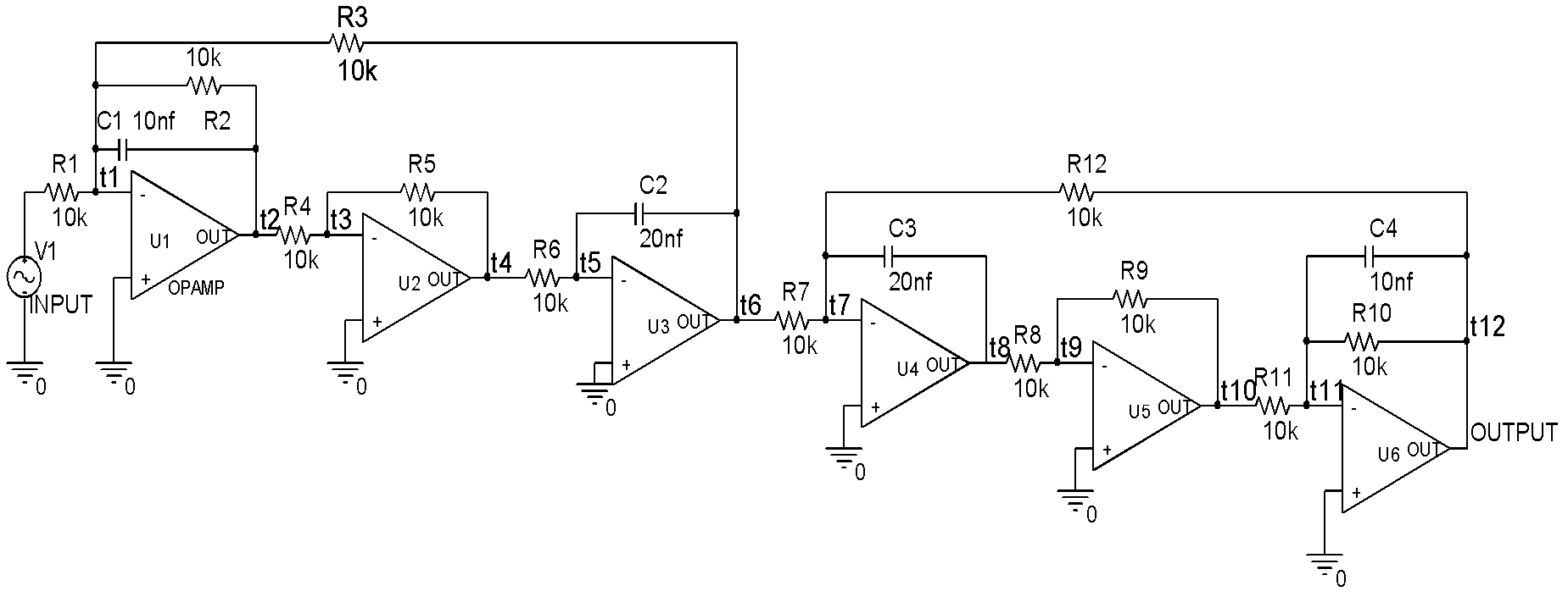 Analog circuit fault prediction method based on ARMA (Autoregressive Moving Average)