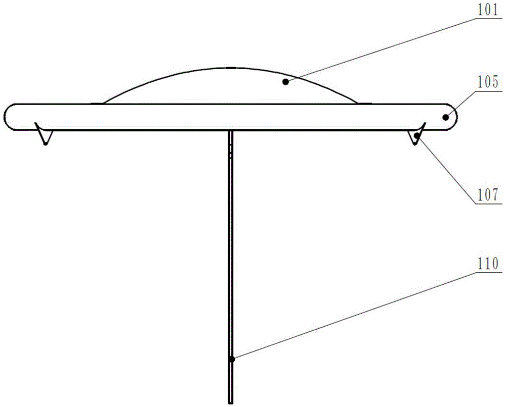 Design of inflation type space expandable device