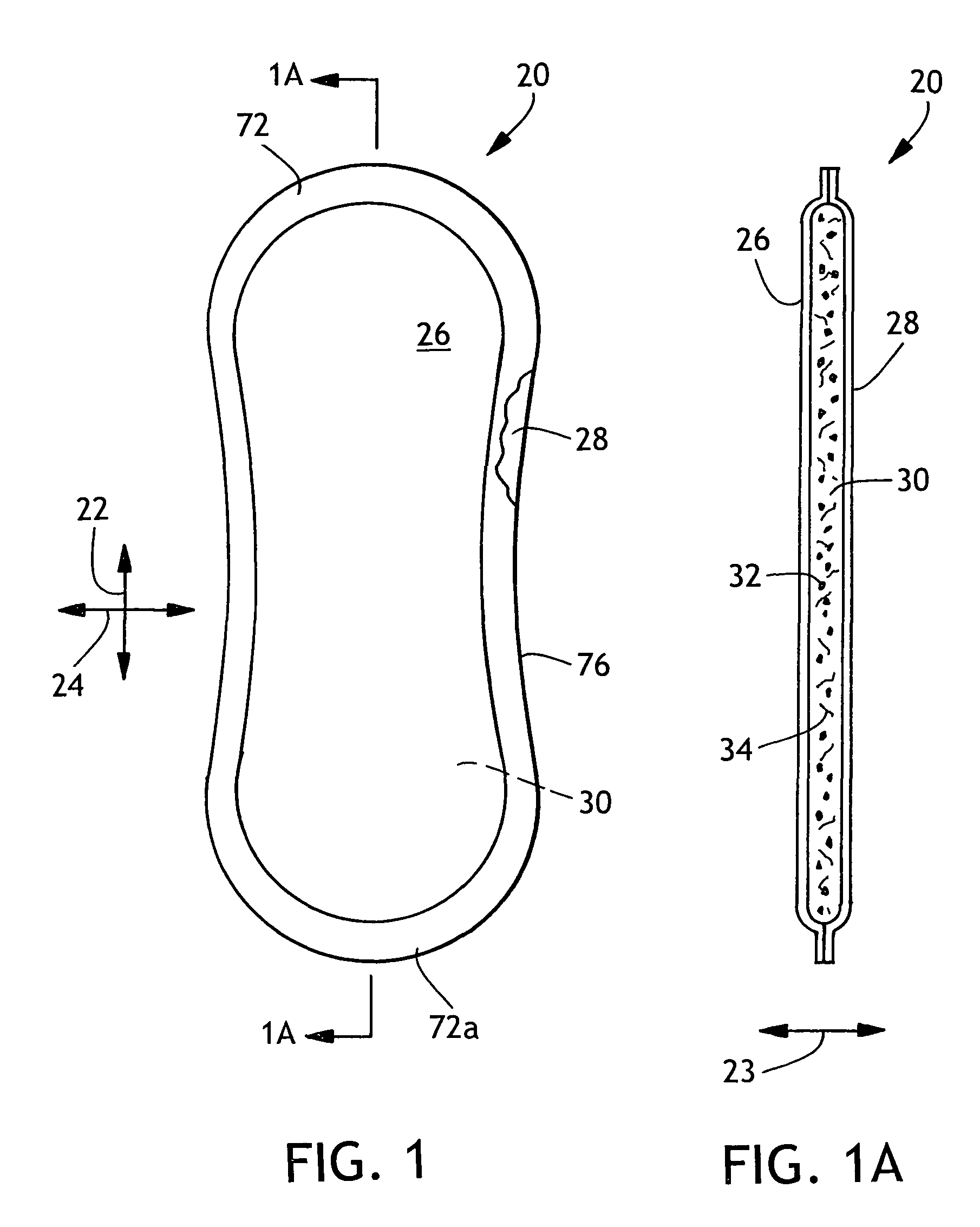 Stretchable absorbent composite with low superaborbent shake-out